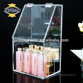 Jinbao personalizar personal caja de acrílico nuevo cristal caliente con cajón